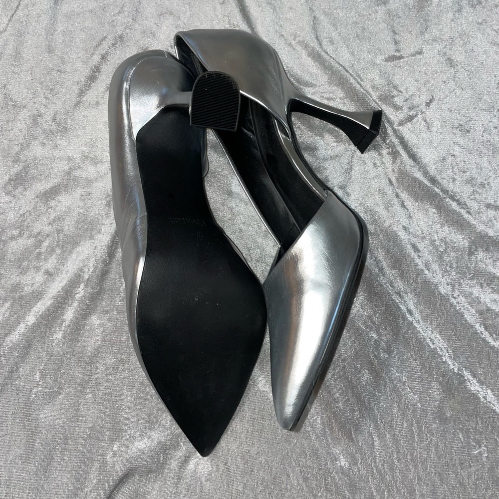 Open Edit Silver Shoes - Picture 4 of 5